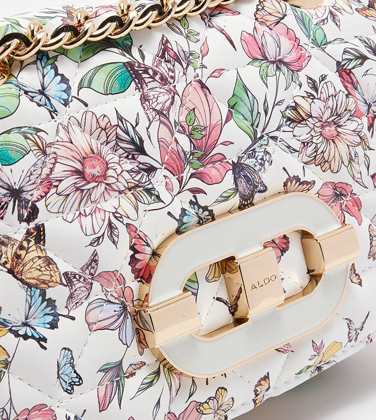 ALDO NANALEDAR PRINTED CROSSBODY BAG (FLORAL)