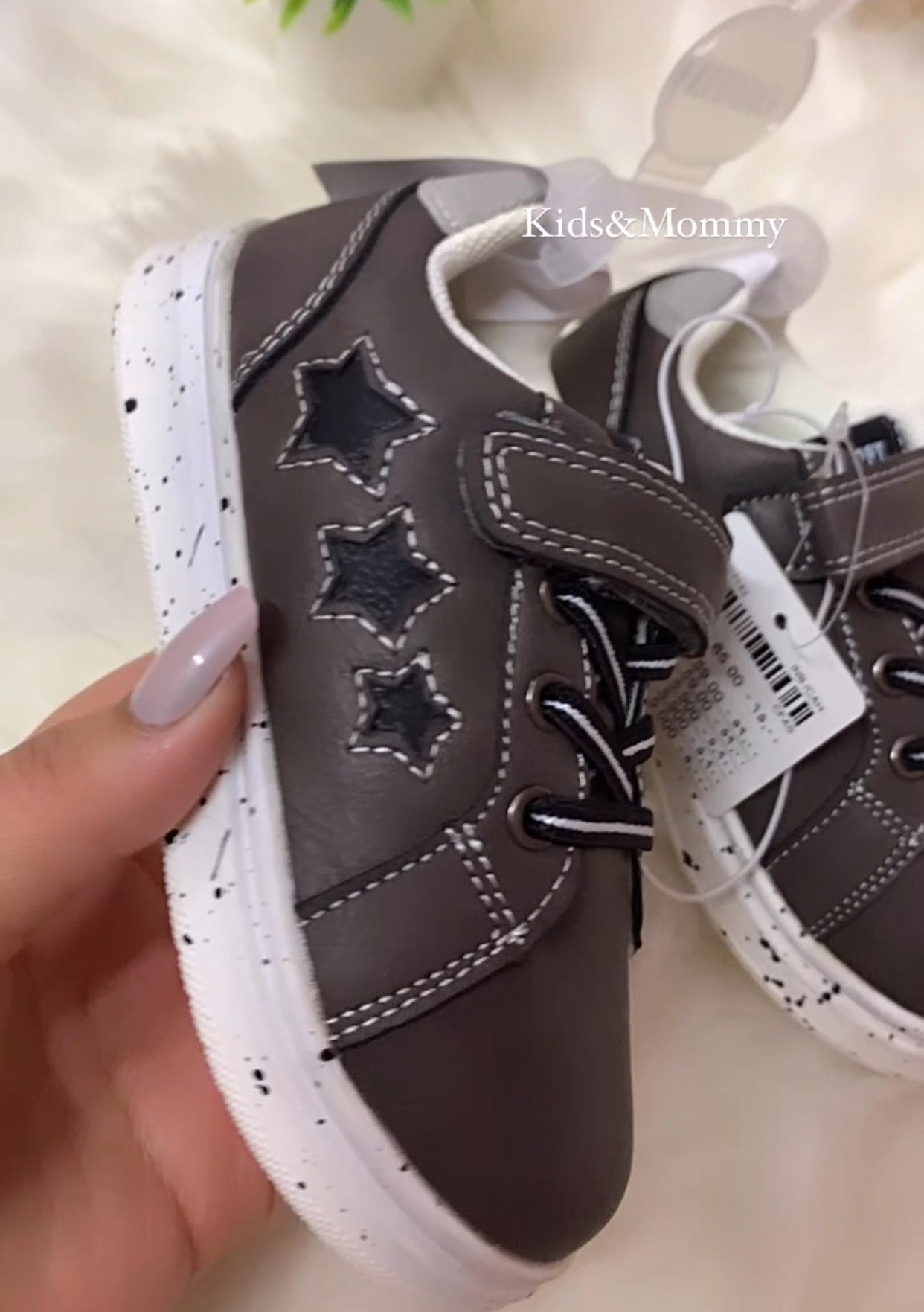 Redtag kids’ Unisex star embellished shoes