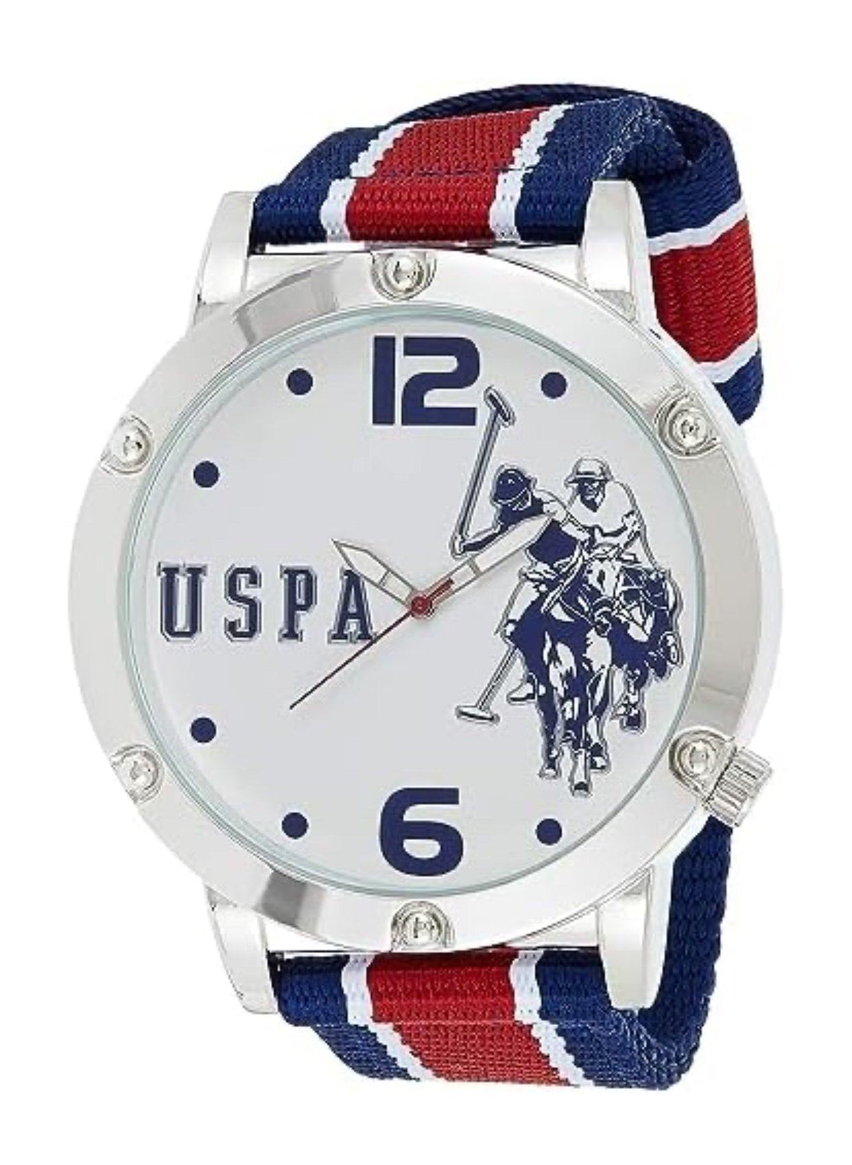 U.S. Polo Assn. Men's Quartz Watch, Analog Display And Nylon Strap