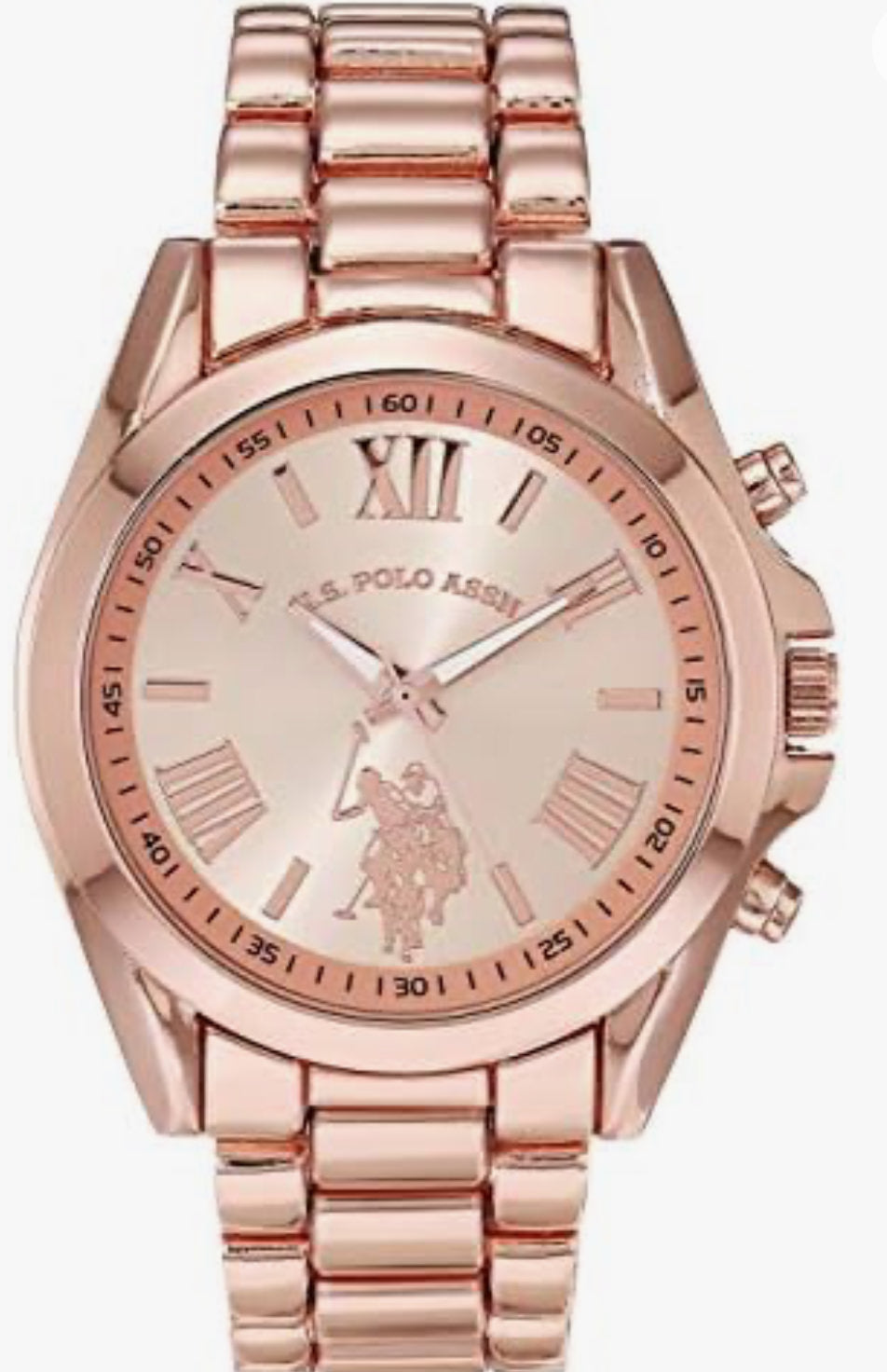 U.S. Polo Assn. Women's Quartz Watch with Alloy Strap