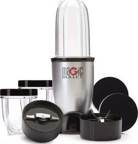 Magic bullet 400w 11pc set, silver - mb4-1012