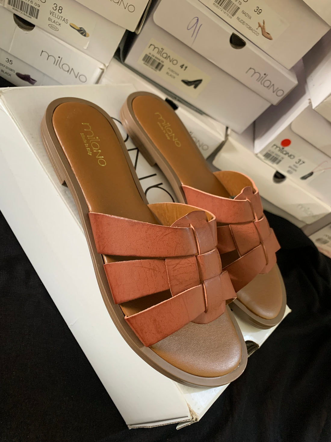 MILANO ISMERALDA BROWN FLATS