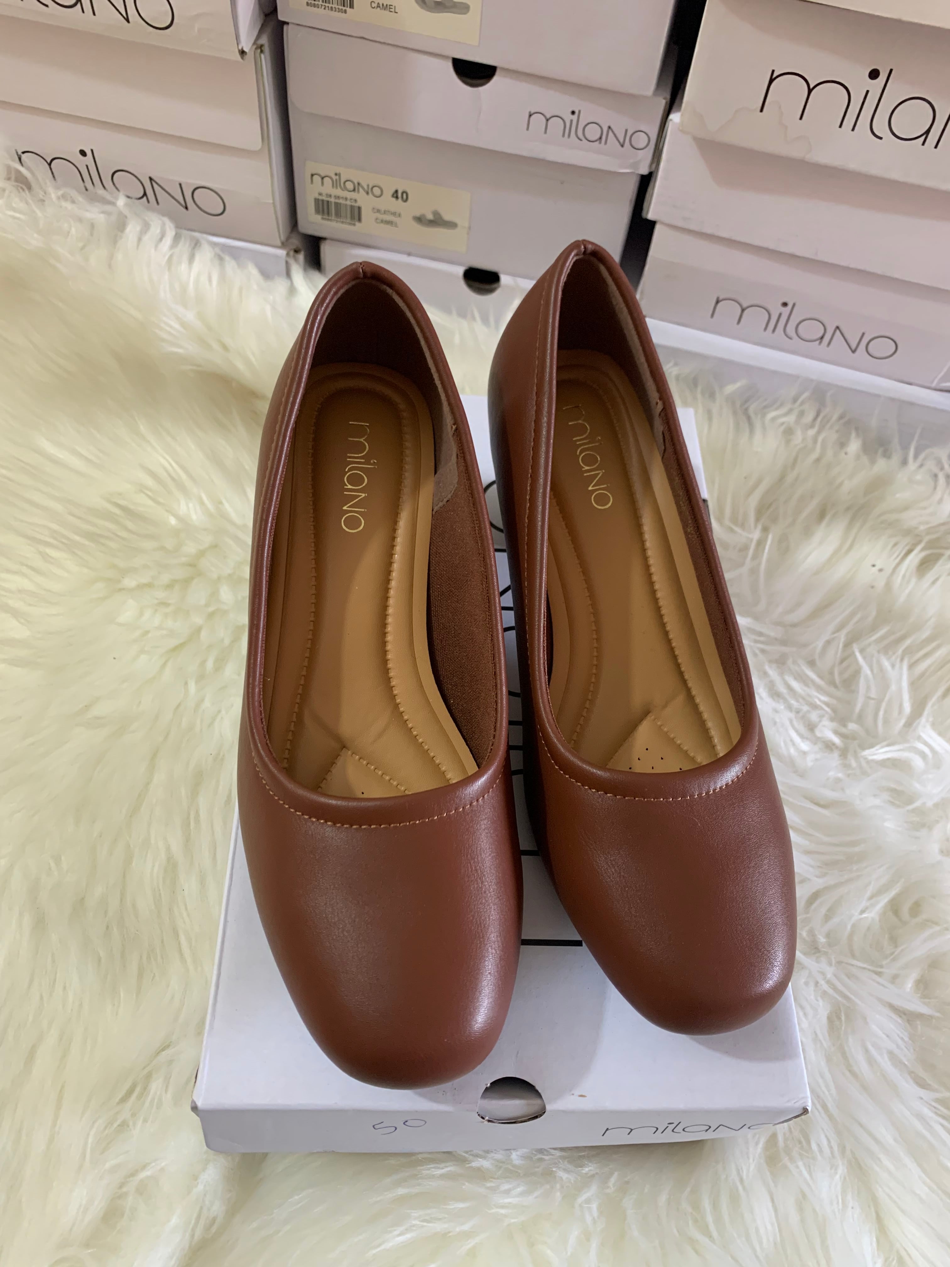 MILANO FITTONIA BROWN PUMPS HEELS