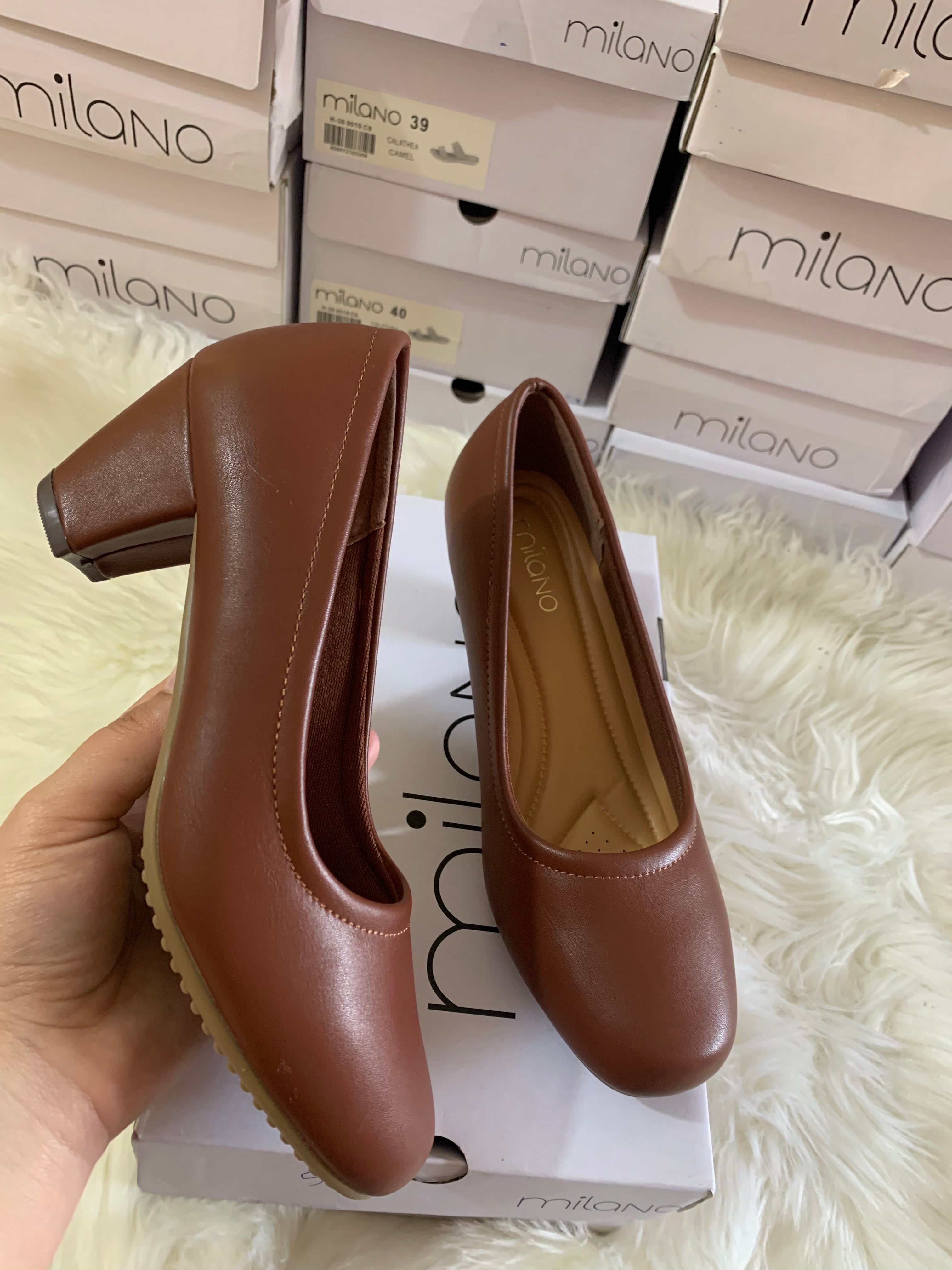 MILANO FITTONIA BROWN PUMPS HEELS