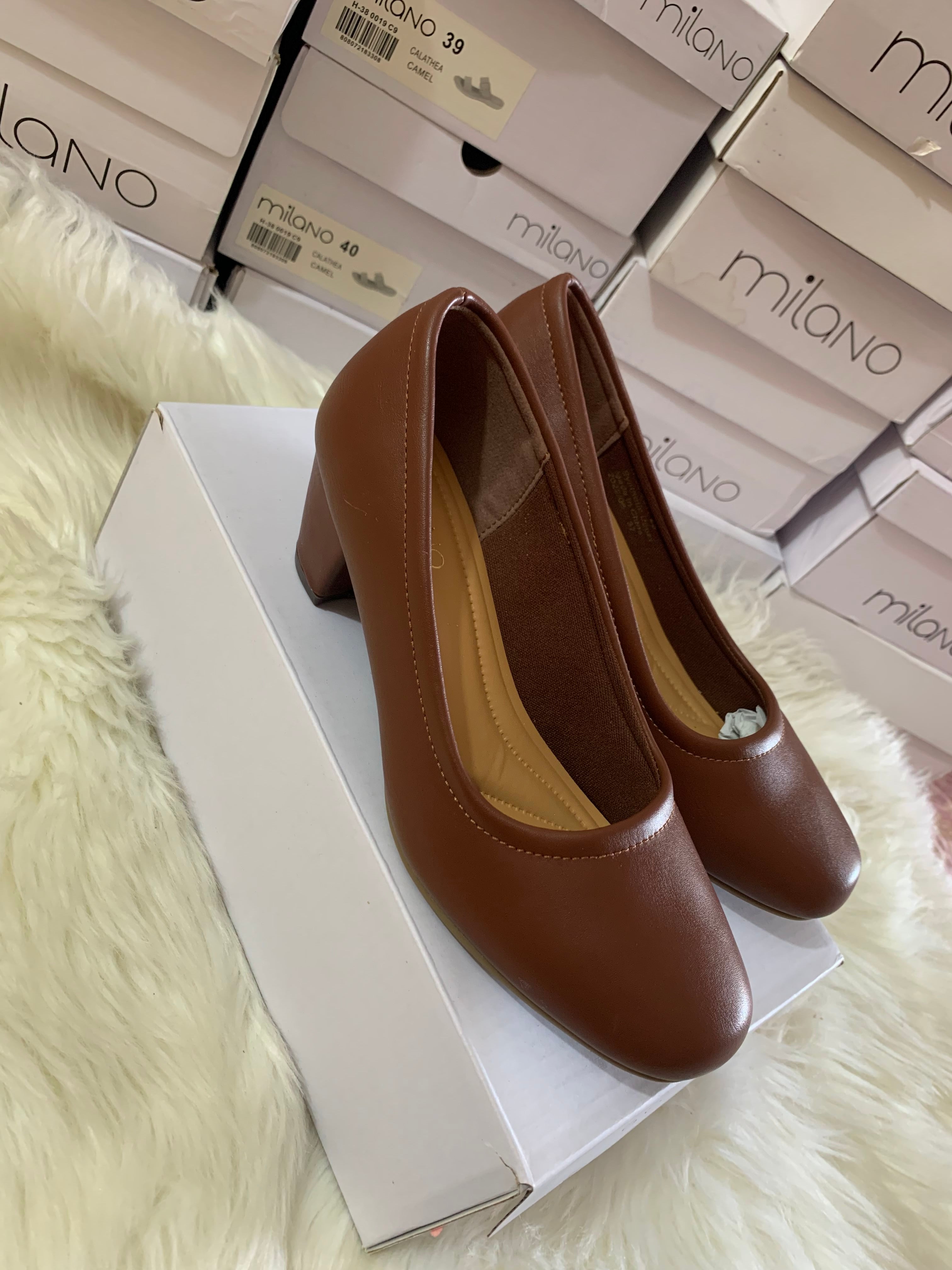 MILANO FITTONIA BROWN PUMPS HEELS